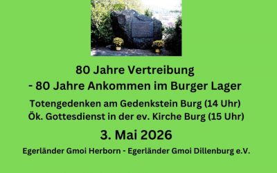 80 Jahre Ankommen im Burger Lager